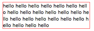 JSでやると単語の途中で改行される